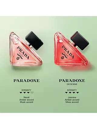 prada paradoxe vs intense.